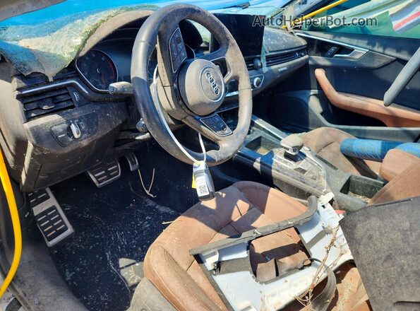 WAUABAF49MA069376 2021 AUDI A4 White Вид панелі приладів