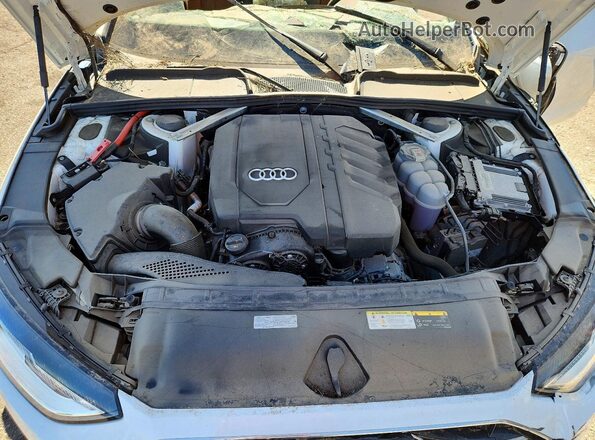 WAUABAF49MA069376 2021 AUDI A4 White Вид задньої частини салону