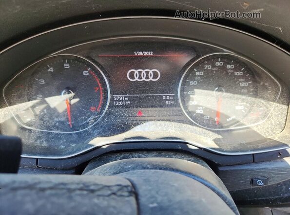 WAUABAF49MA069376 2021 AUDI A4 White Вид щитка приладів