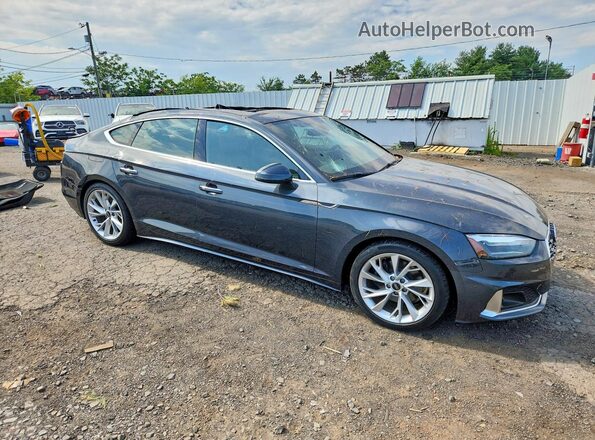 WAUABCF53NA027758 2022 AUDI A5 Gray Передня права чверть