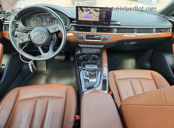WAUABCF53NA027758 2022 AUDI A5 Gray Вид панелі приладів