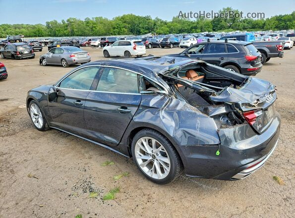 WAUABCF53NA027758 2022 AUDI A5 Gray Задня ліва чверть