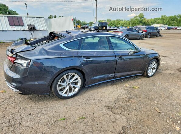 WAUABCF53NA027758 2022 AUDI A5 Gray Задня права чверть