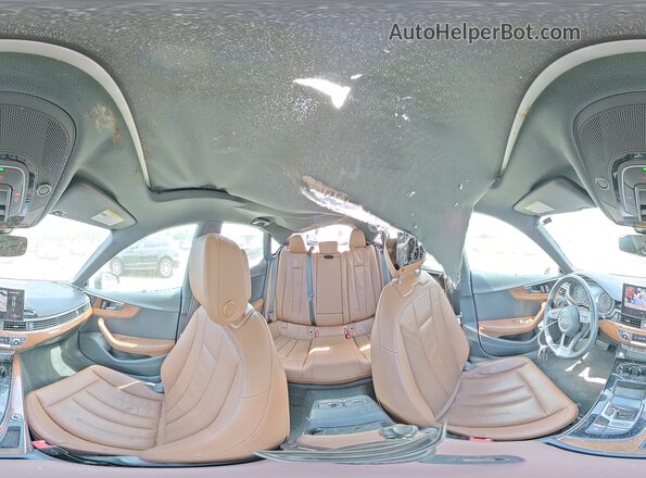WAUABCF53NA027758 2022 AUDI A5 Gray Панорамний вид салону 360°