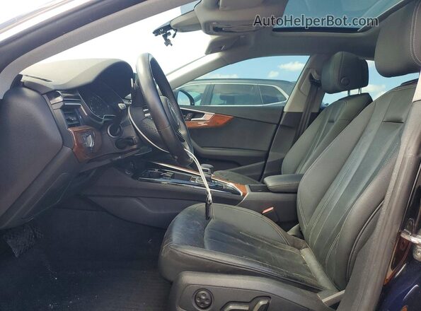 WAUABCF54MA038721 2021 AUDI A5 Black Front interior view