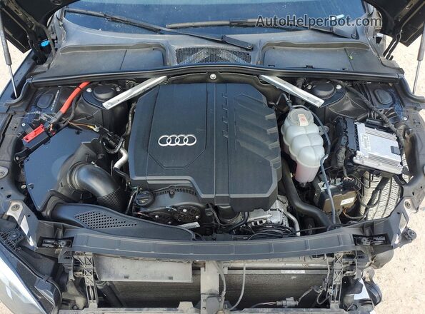 WAUABCF54MA038721 2021 AUDI A5 Black Rear interior view