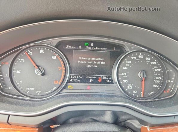 WAUABCF54NA032967 2022 AUDI A5 Black Instrument cluster view