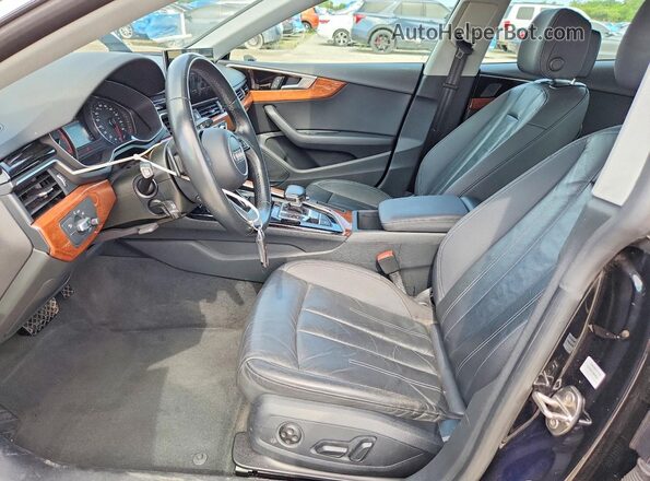 WAUABCF54NA032967 2022 AUDI A5 Black Front interior view
