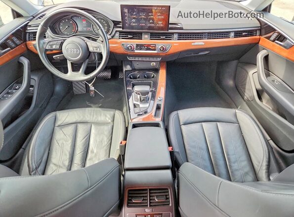 WAUABCF54NA032967 2022 AUDI A5 Black Dashboard view