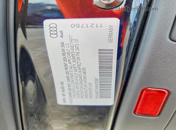 WAUABCF54NA032967 2022 AUDI A5 Black Engine compartment view
