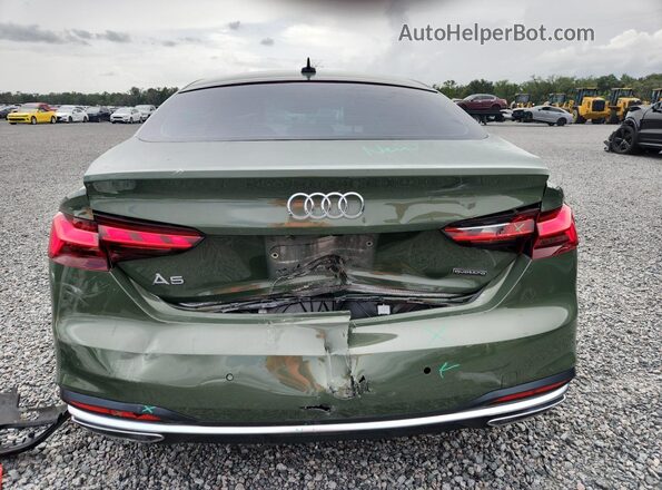 WAUABCF57MA009357 2021 AUDI A5 Green Widok z tyłu