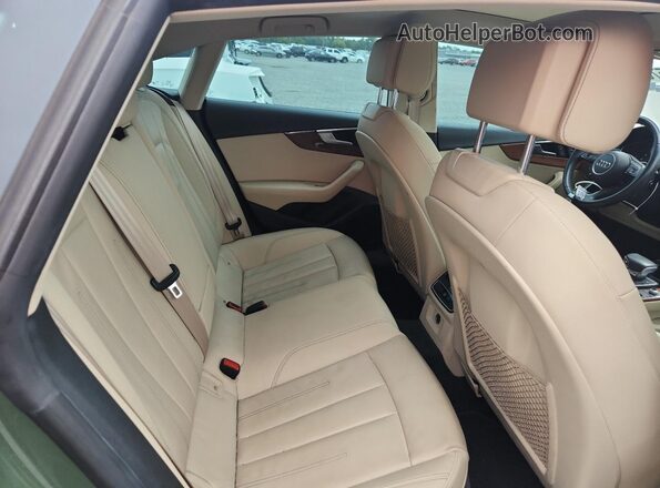 WAUABCF57MA009357 2021 AUDI A5 Green Widok tylnych siedzeń