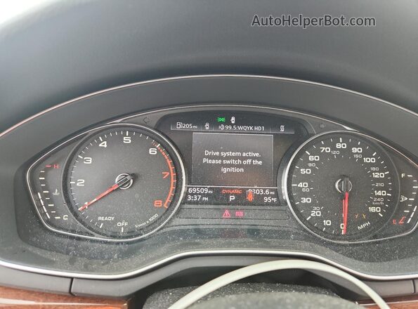 WAUABCF57MA009357 2021 AUDI A5 Green Widok zestawu wskaźników