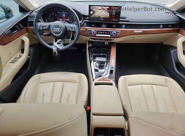 WAUABCF57MA009357 2021 AUDI A5 Green Widok deski rozdzielczej