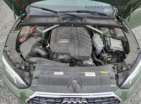 WAUABCF57MA009357 2021 AUDI A5 Green Widok wnętrza z tyłu