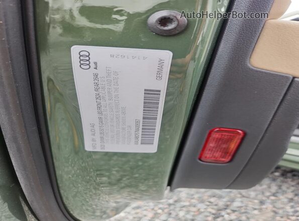 WAUABCF57MA009357 2021 AUDI A5 Green Widok komory silnika