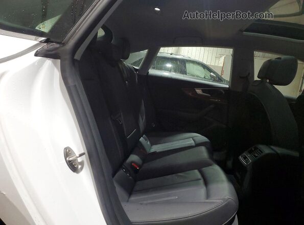 WAUABCF59NA031278 2022 AUDI A5 White უკანა სავარძლების ხედი