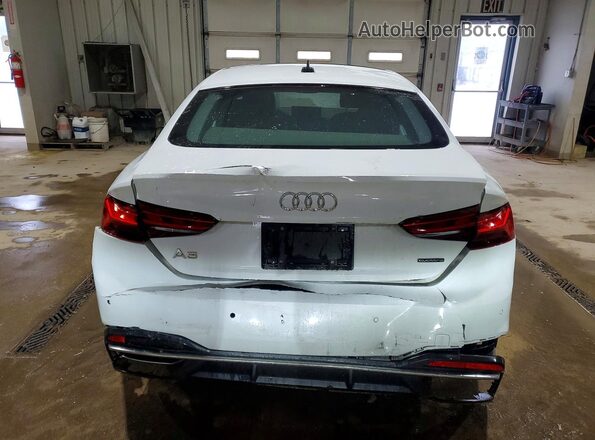 WAUABCF59NA031278 2022 AUDI A5 White უკანა ხედი