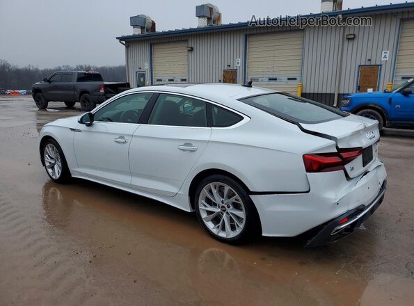 WAUABCF59NA031278 2022 AUDI A5 White უკანა მარცხენა