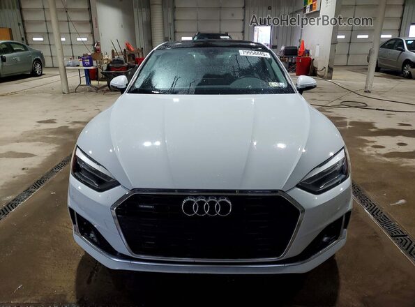 WAUABCF59NA031278 2022 AUDI A5 White წინა ხედი