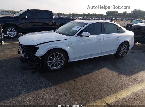 WAUAFAFL2GA008662 2016 AUDI A4 White Przód lewy