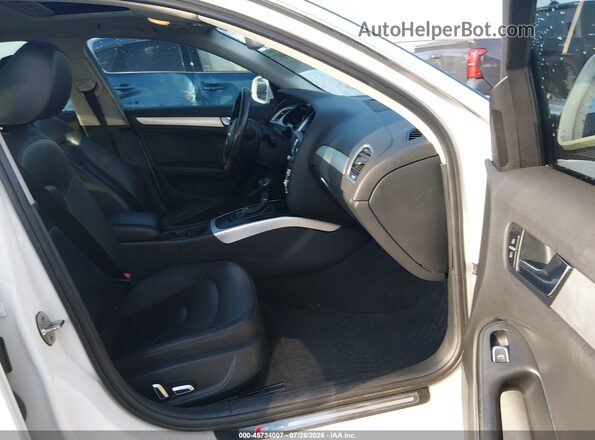 WAUAFAFL2GA008662 2016 AUDI A4 White Widok wnętrza z przodu