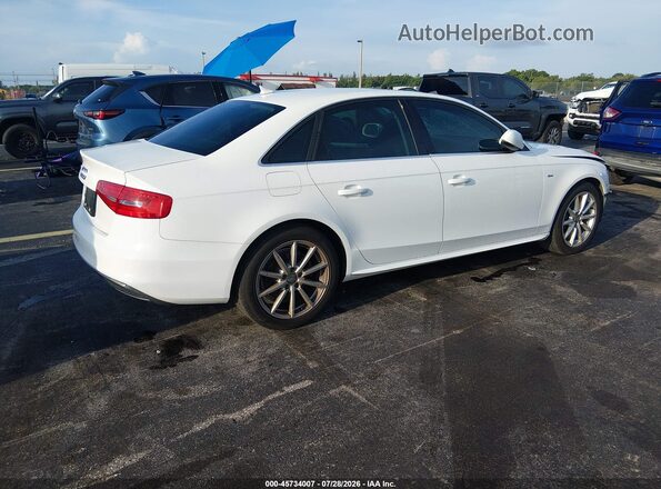 WAUAFAFL2GA008662 2016 AUDI A4 White Tył prawy