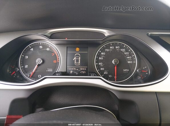 WAUAFAFL2GA008662 2016 AUDI A4 White Widok tylnych siedzeń
