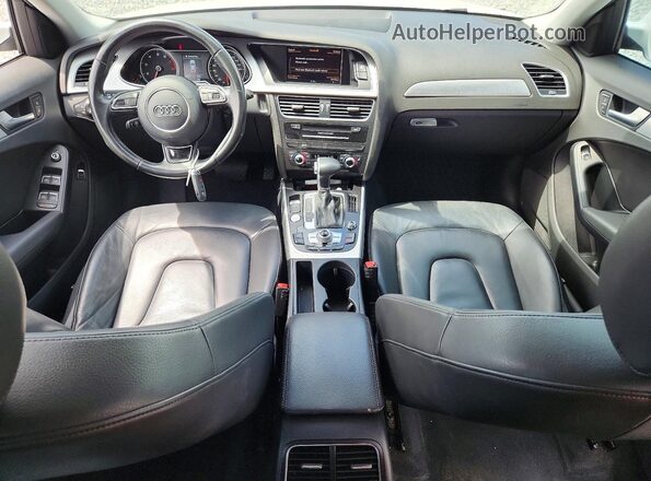 WAUAFAFLXGA012815 2016 AUDI A4 White წინა პანელის ხედი