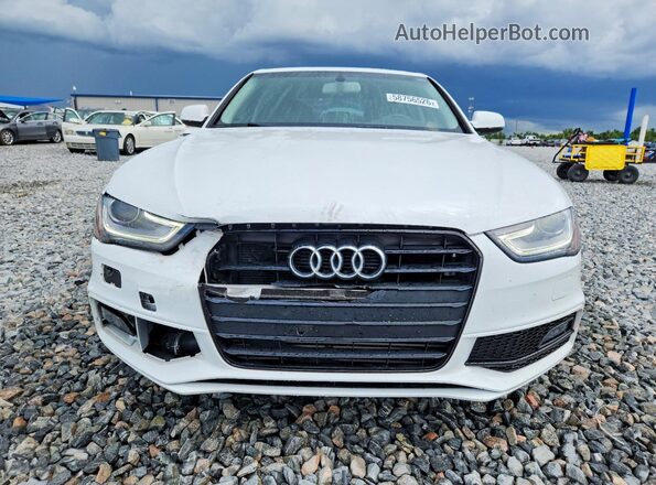 WAUAFAFLXGA012815 2016 AUDI A4 White წინა ხედი
