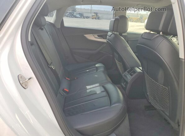 WAUANAF40HN011727 2017 AUDI A4 Белый Вид задних сидений