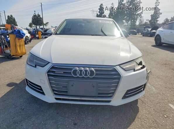WAUANAF40HN011727 2017 AUDI A4 Белый Вид спереди