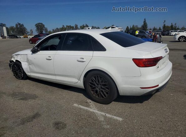 WAUANAF40HN011727 2017 AUDI A4 Белый Задняя левая четверть