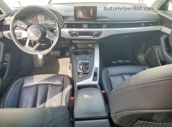 WAUANAF40HN011727 2017 AUDI A4 Белый Вид панели приборов
