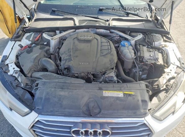 WAUANAF40HN011727 2017 AUDI A4 Белый Вид задней части салона