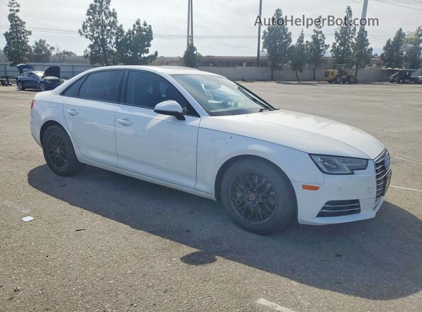 WAUANAF40HN011727 2017 AUDI A4 Белый Передняя правая четверть