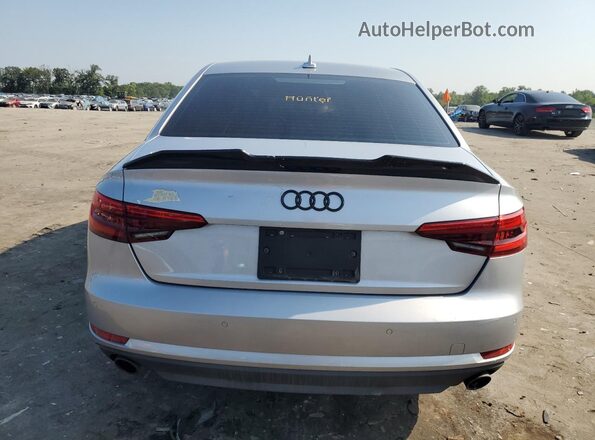 WAUANAF41HN000235 2017 AUDI A4 Silver Widok z tyłu