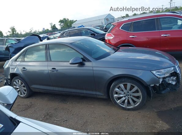 WAUANAF41HN043568 2017 AUDI A4 Gray Widok wnętrza z tyłu