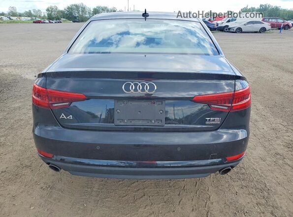 WAUANAF42HN063327 2017 AUDI A4 Black Vista trasera