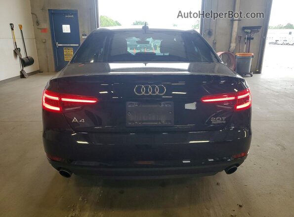 WAUANAF43HN023872 2017 AUDI A4 Черный Вид сзади