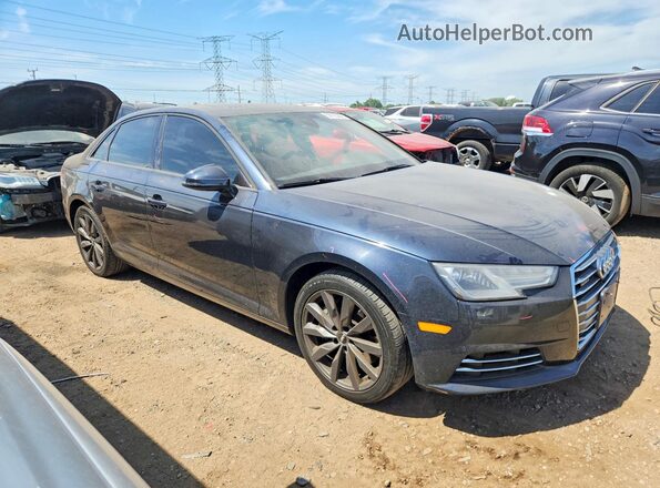 WAUANAF44HN024433 2017 AUDI A4 Charcoal Передня права чверть