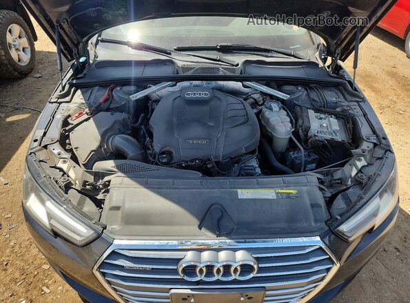 WAUANAF44HN024433 2017 AUDI A4 Charcoal Вид задньої частини салону
