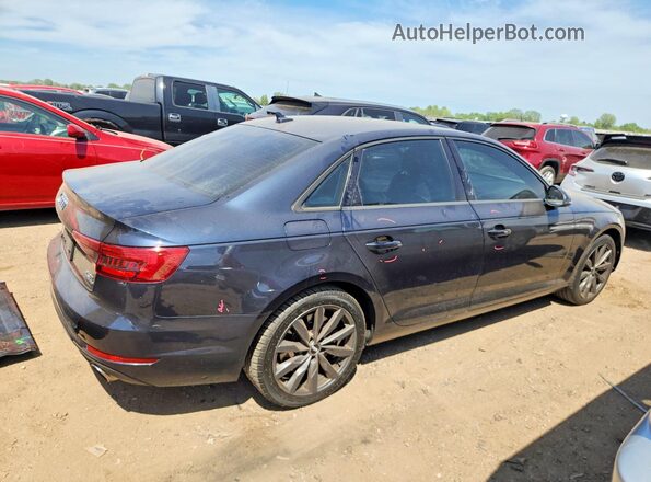 WAUANAF44HN024433 2017 AUDI A4 Charcoal Задня права чверть