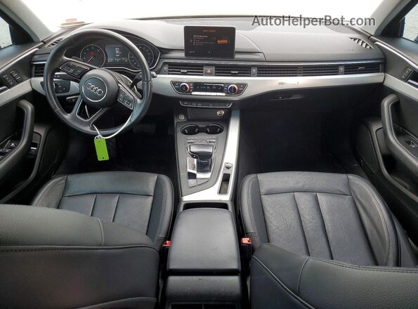 WAUANAF45HN001159 2017 AUDI A4 Black Вид панелі приладів