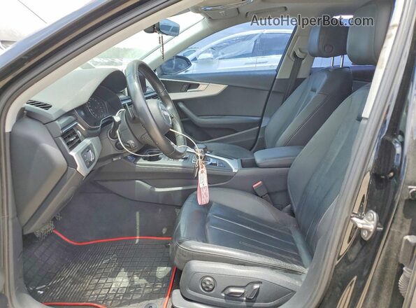 WAUANAF45HN012937 2017 AUDI A4 Black Widok wnętrza z przodu