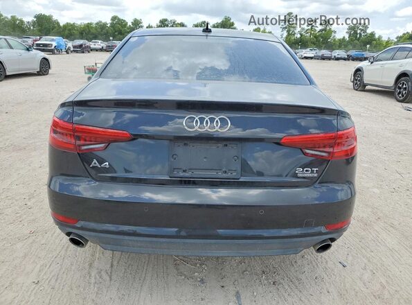 WAUANAF45HN012937 2017 AUDI A4 Black Widok z tyłu