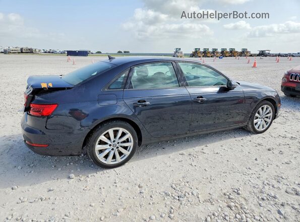 WAUANAF45HN025140 2017 AUDI A4 Blue Trasero derecho