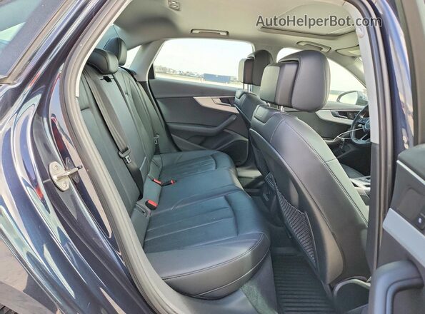 WAUANAF45HN025140 2017 AUDI A4 Blue Vista de los asientos traseros