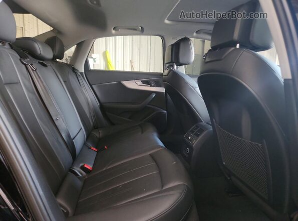 WAUANAF46HN052220 2017 AUDI A4 Black Vista de los asientos traseros