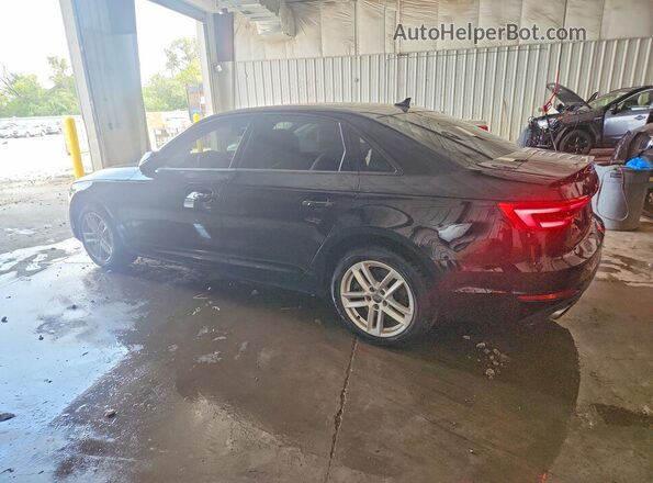 WAUANAF46HN052220 2017 AUDI A4 Black Trasero izquierdo